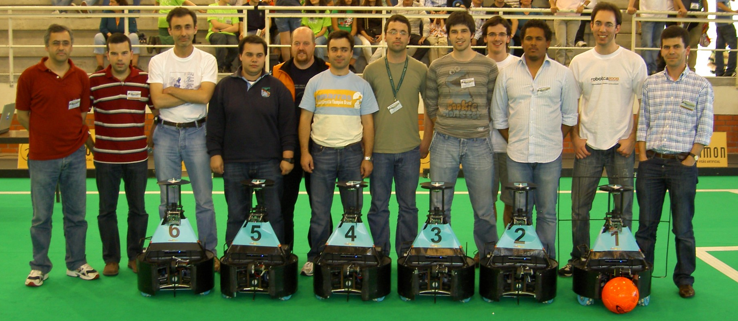 CAMBADA 2008 CAMBADA robots and team